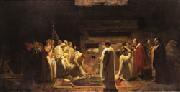 Jeles-Eugene Lenepveu The Martyrs in the Catacombs oil painting